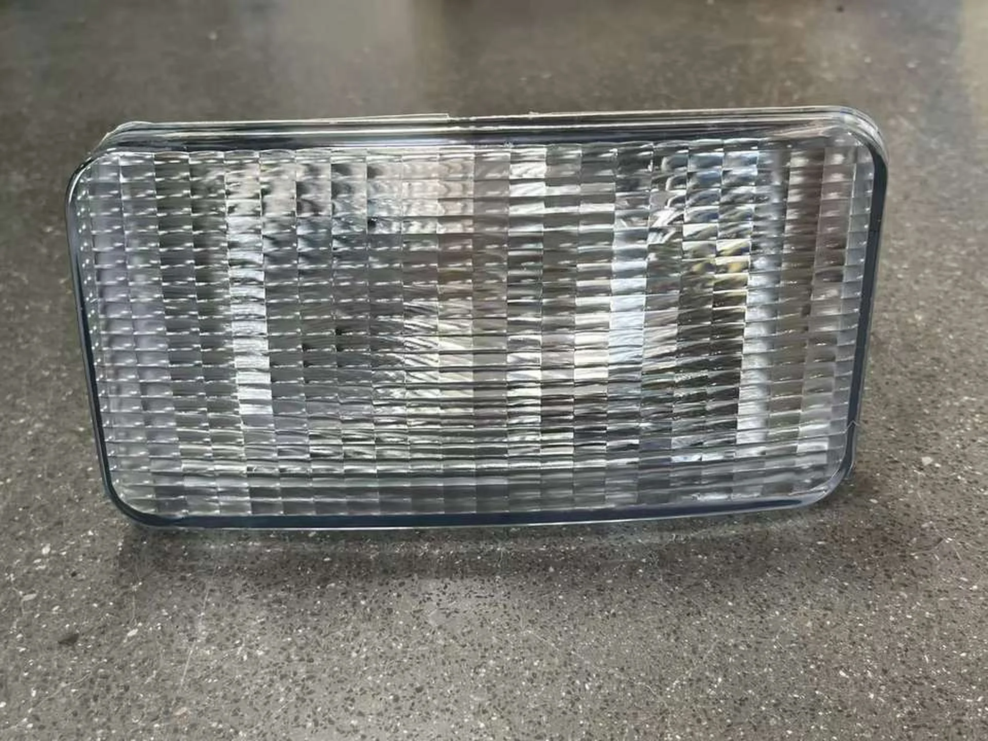 19*9.5CM White / Yellow Plastic Fog Lamp for Hino FM3M / FM2K