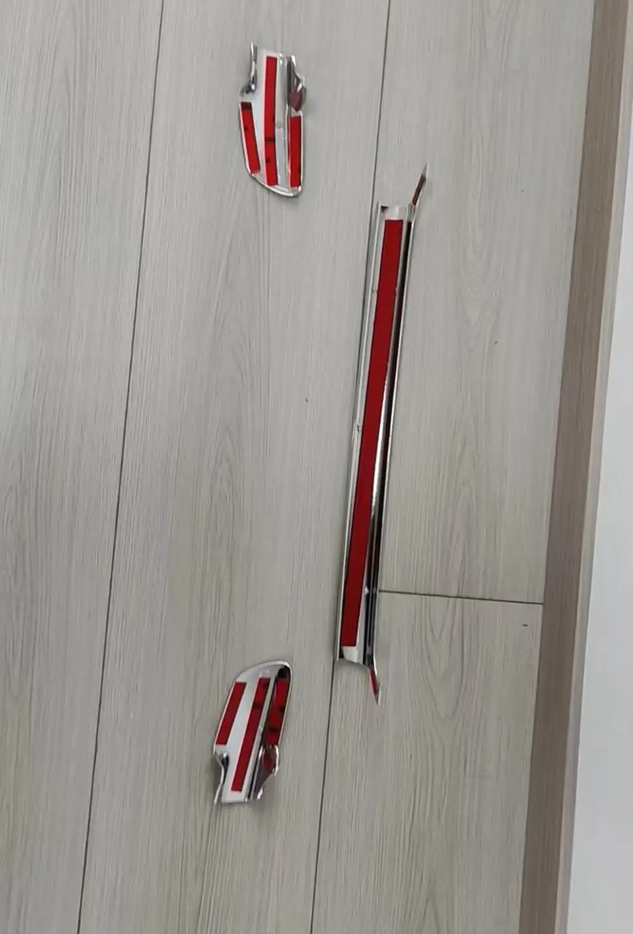 65CM Chrome Plastic Front Panel / Garnish for Hino Dominator 500 / New 500