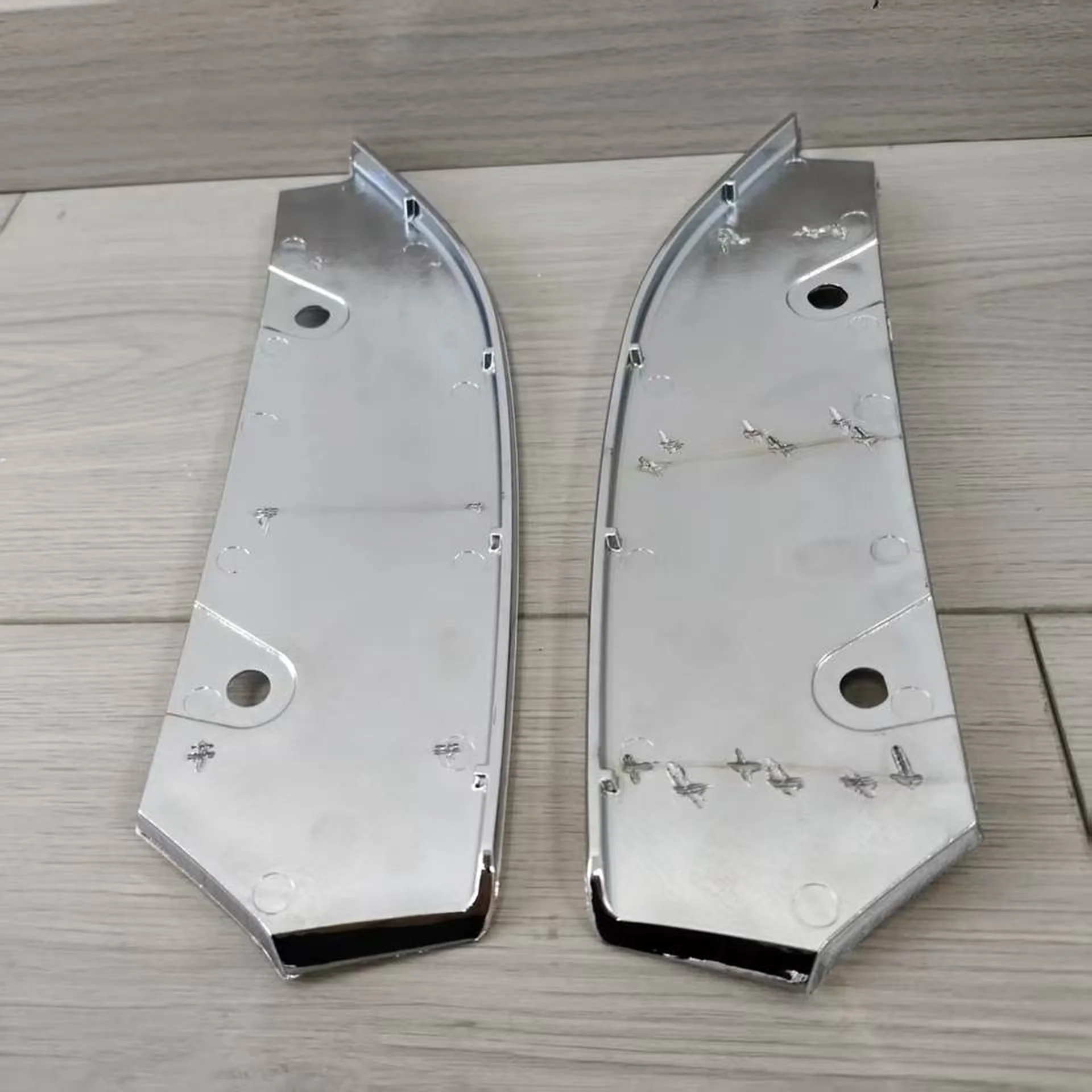 Chrome / Black Plastic Bumper for Hino New Mega 700