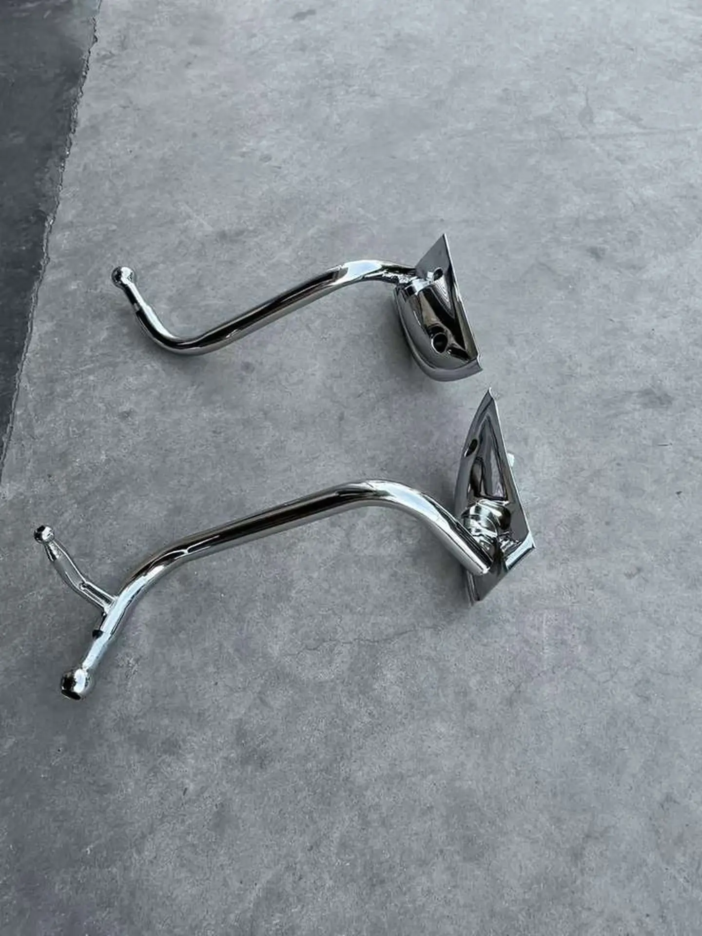 Chrome Metal Mirror / Mirror Cover for Isuzu NPR 100P