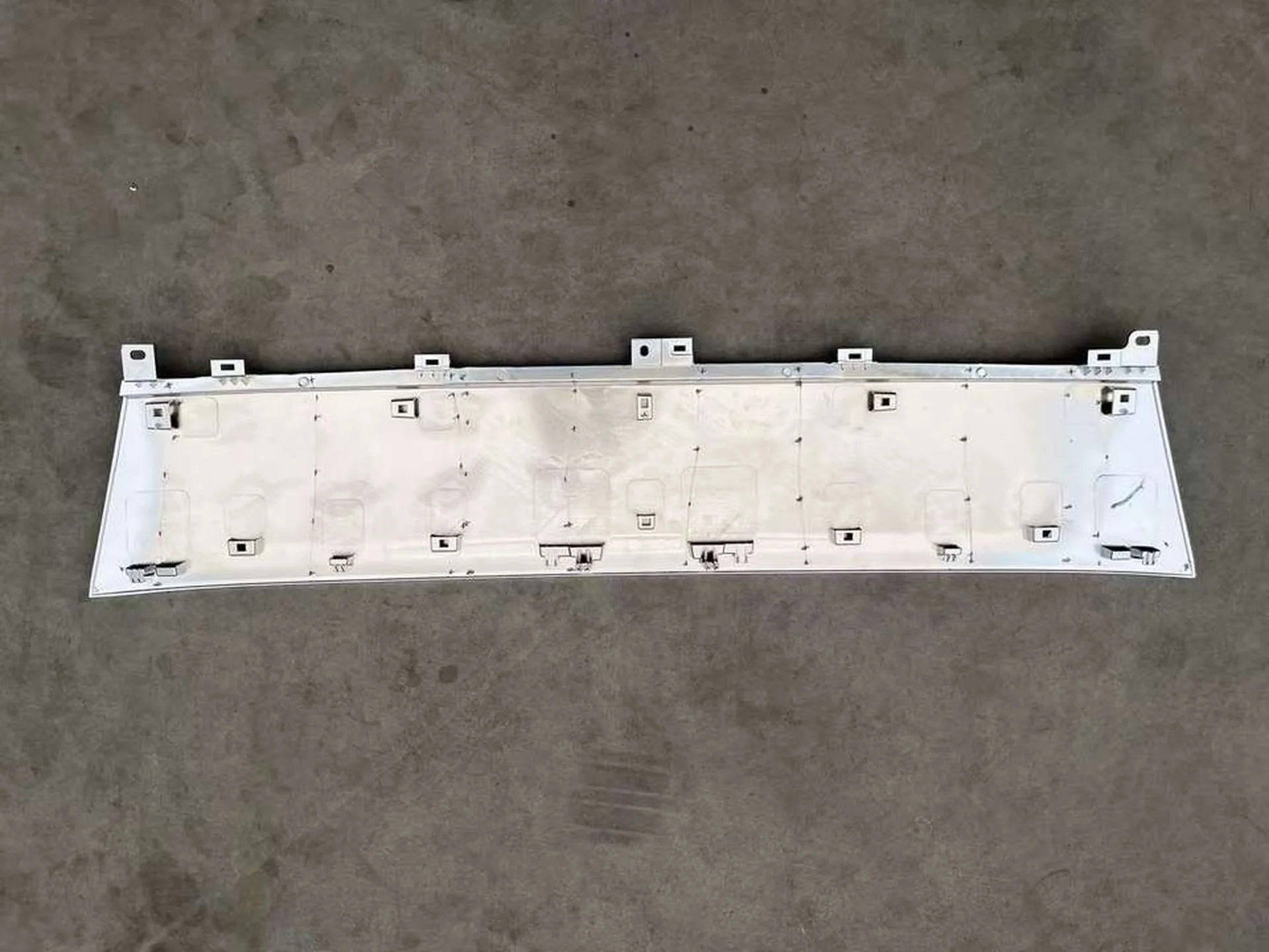 Chrome Plastic Front Panel / Garnish for Isuzu New Elf 2023