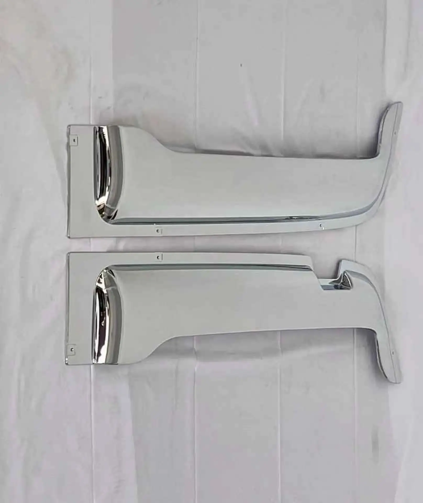 Chrome Plastic Rain Shield / Visor for Isuzu Giga 2010-2012