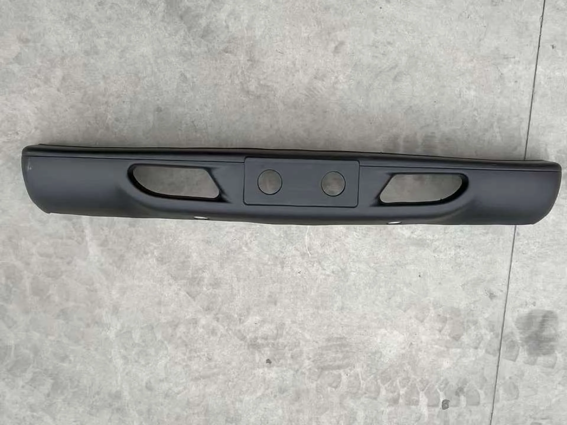 Chrome / Black Plastic Bumper for Isuzu NPR 100P