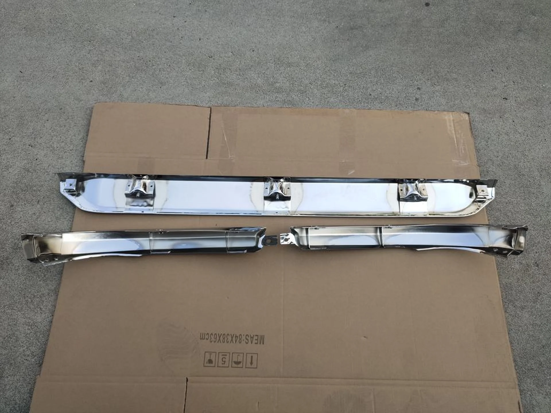Chrome Plastic Bumper for Mitsubishi Fuso F420