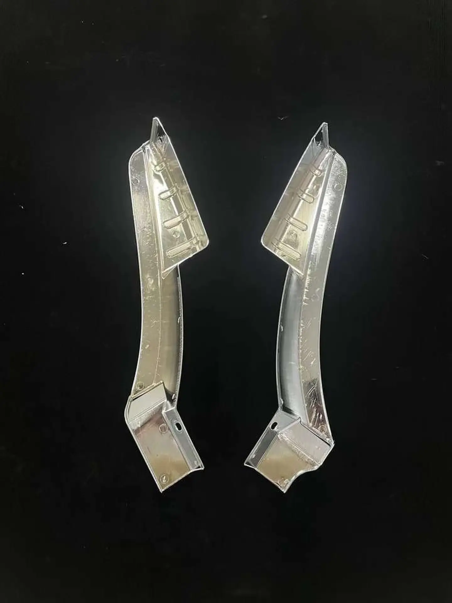 Chrome Plastic Fender / Mud Flap for Mitsubishi Canter 2010