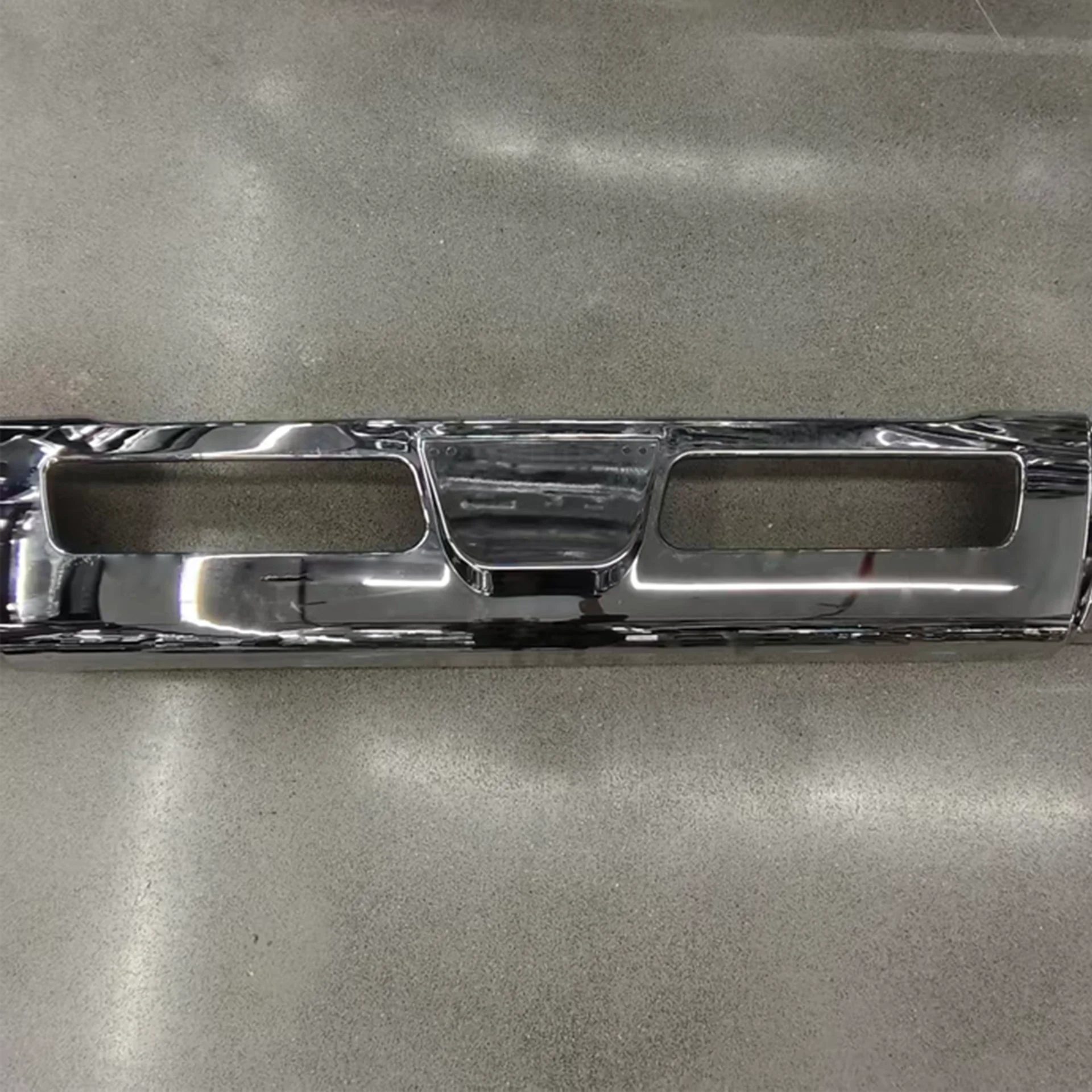 Chrome Plastic / Metal Bumper for Mitsubishi Canter 2010