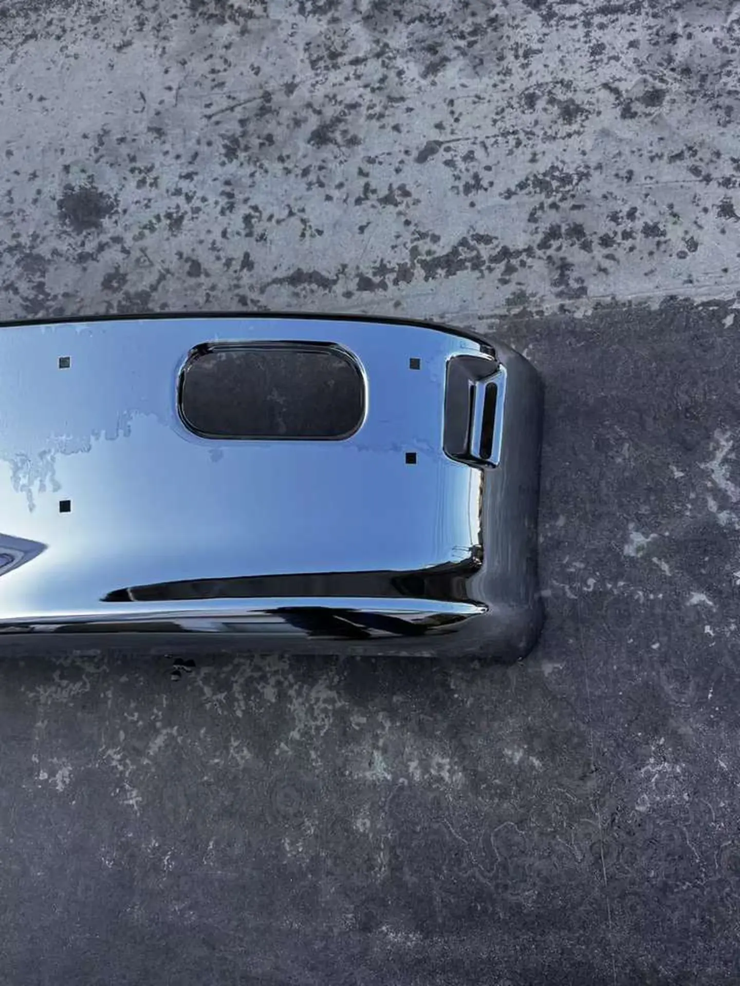 170/197CM Chrome Metal Bumper for Mitsubishi FE647 / FE511