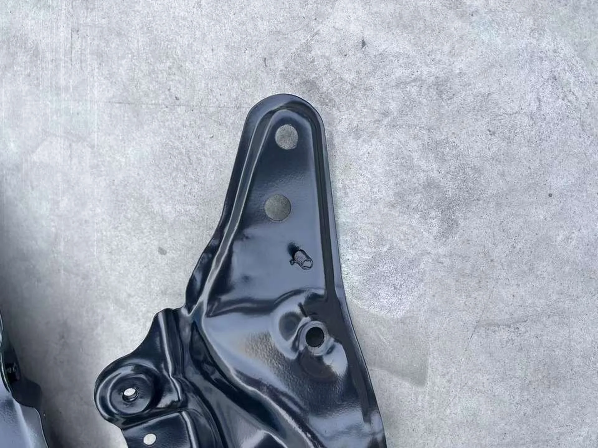 42*18CM Black Metal Step Panel for Hino Victor