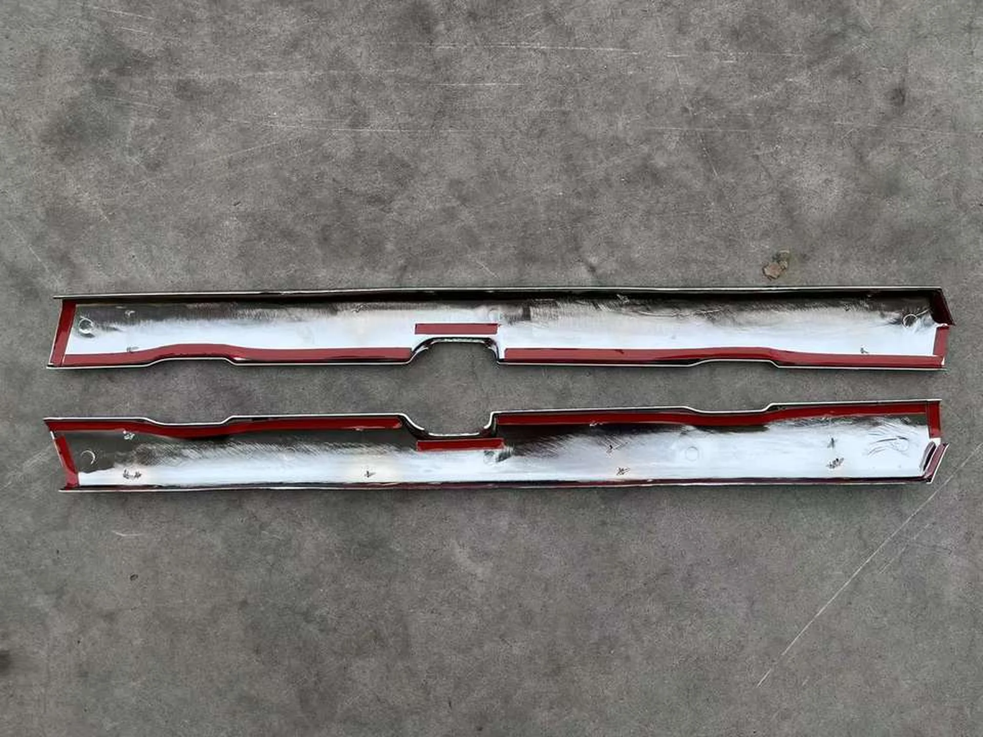 Chrome Plastic Bumper for Mitsubishi Fuso 2017
