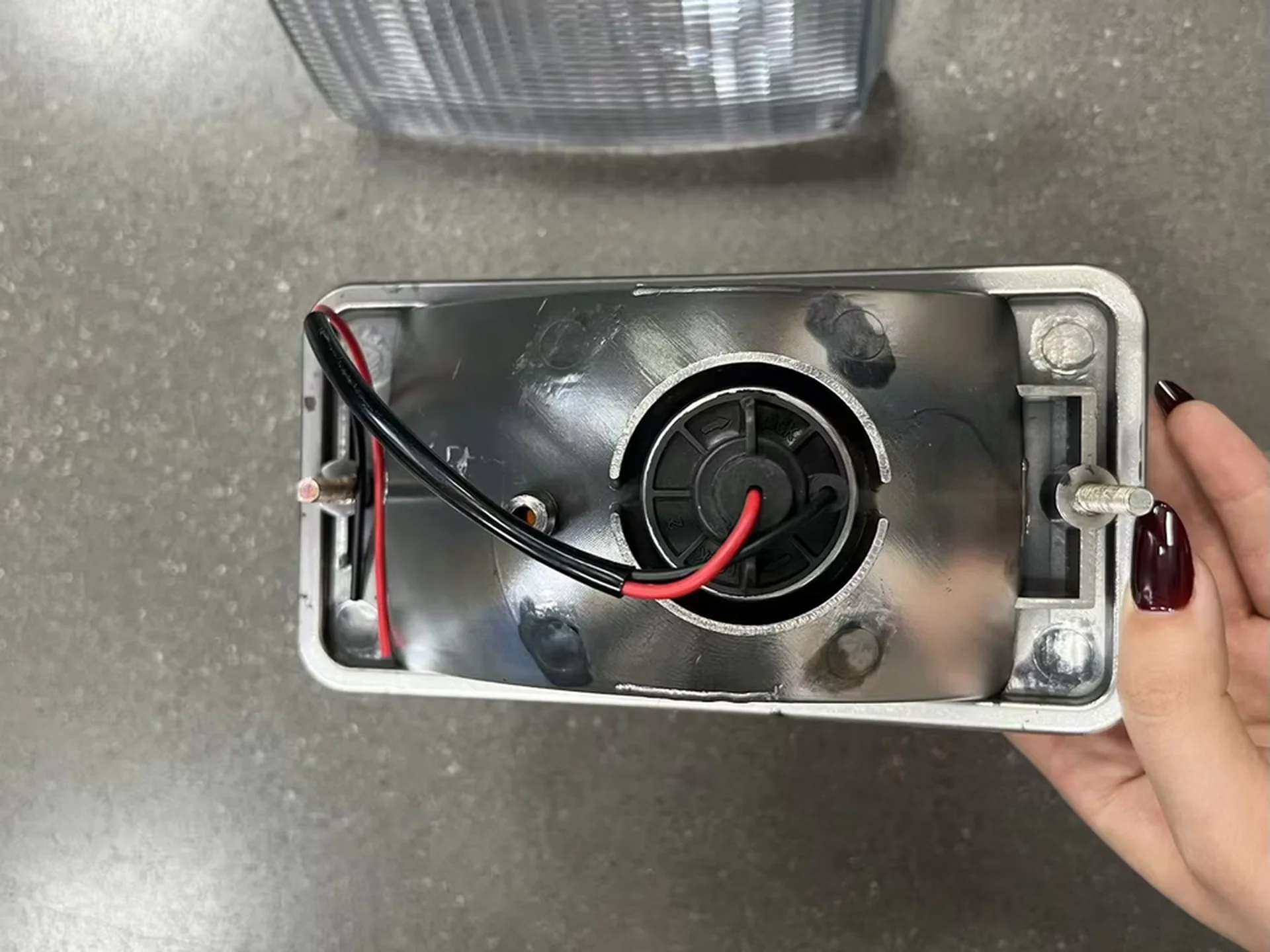 White / Yellow Plastic Fog Lamp for Hino FB4J / FC4J