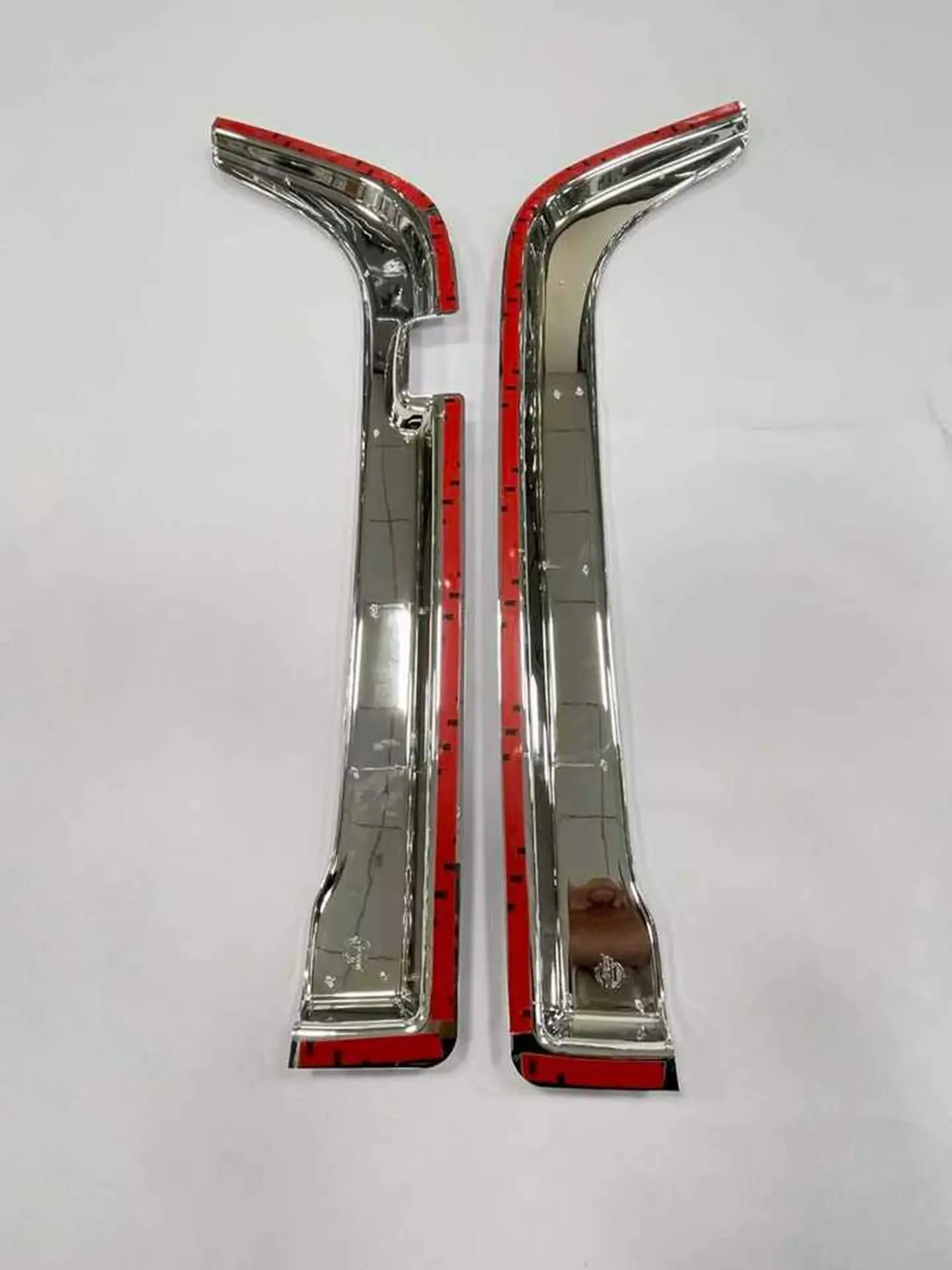 Chrome Plastic Rain Shield / Visor for Mitsubishi FN627 / FM617