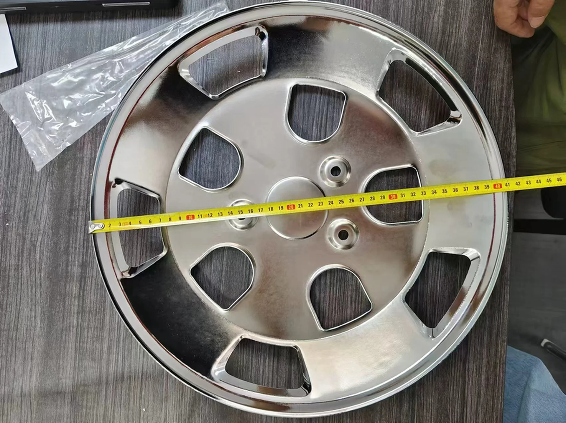 Chrome Stainless Steel / Metal Wheel Cover for Mitsubishi