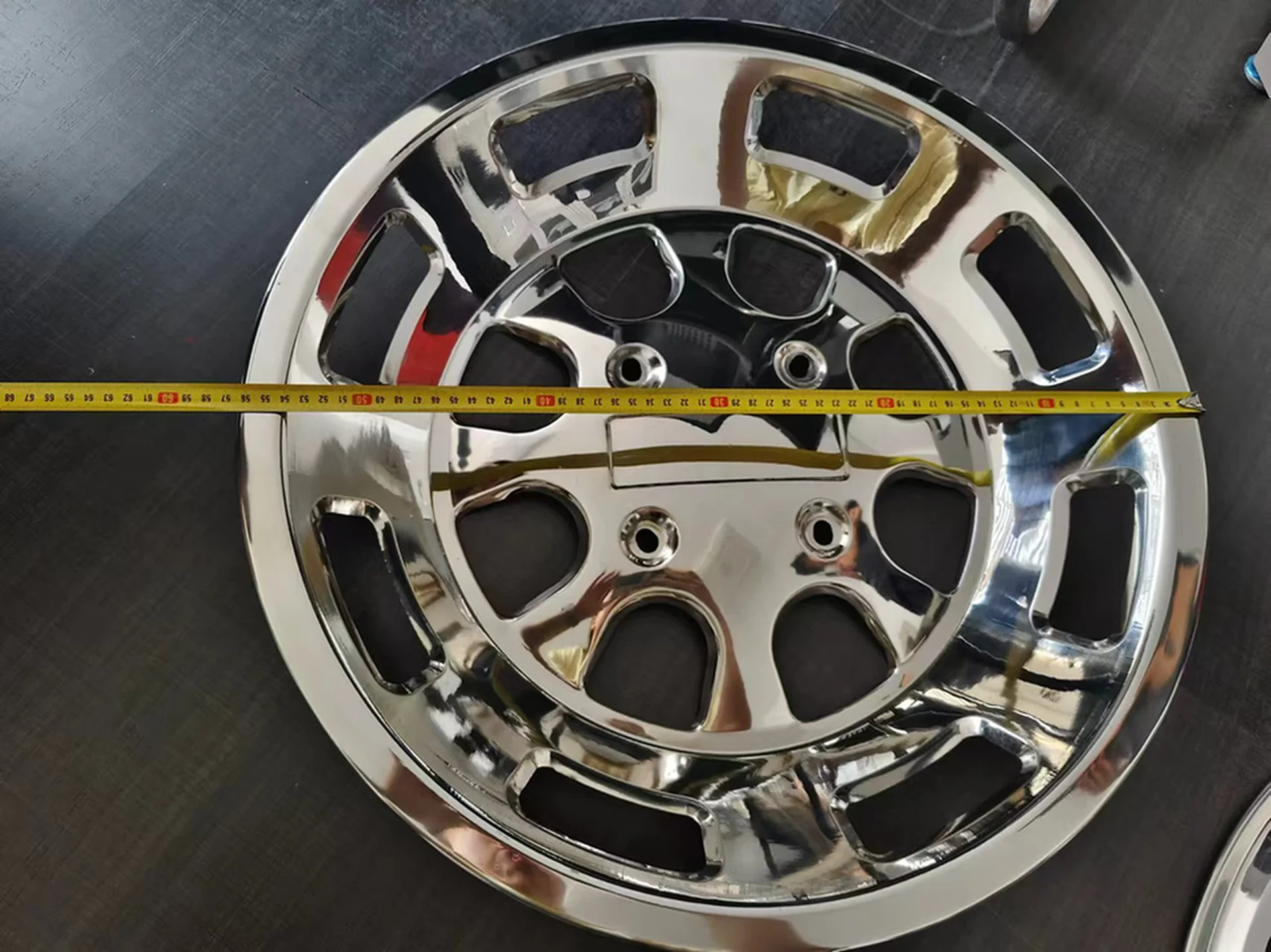 Chrome / Silver Stainless Steel / Metal Wheel Cover for Mitsubishi
