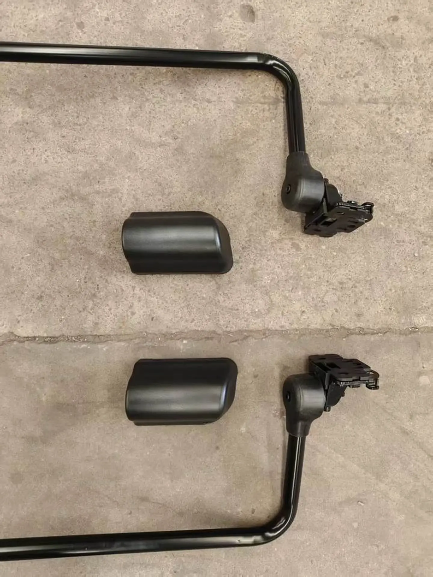 Black Plastic / Metal Mirror / Mirror Cover for Hino Mega 500