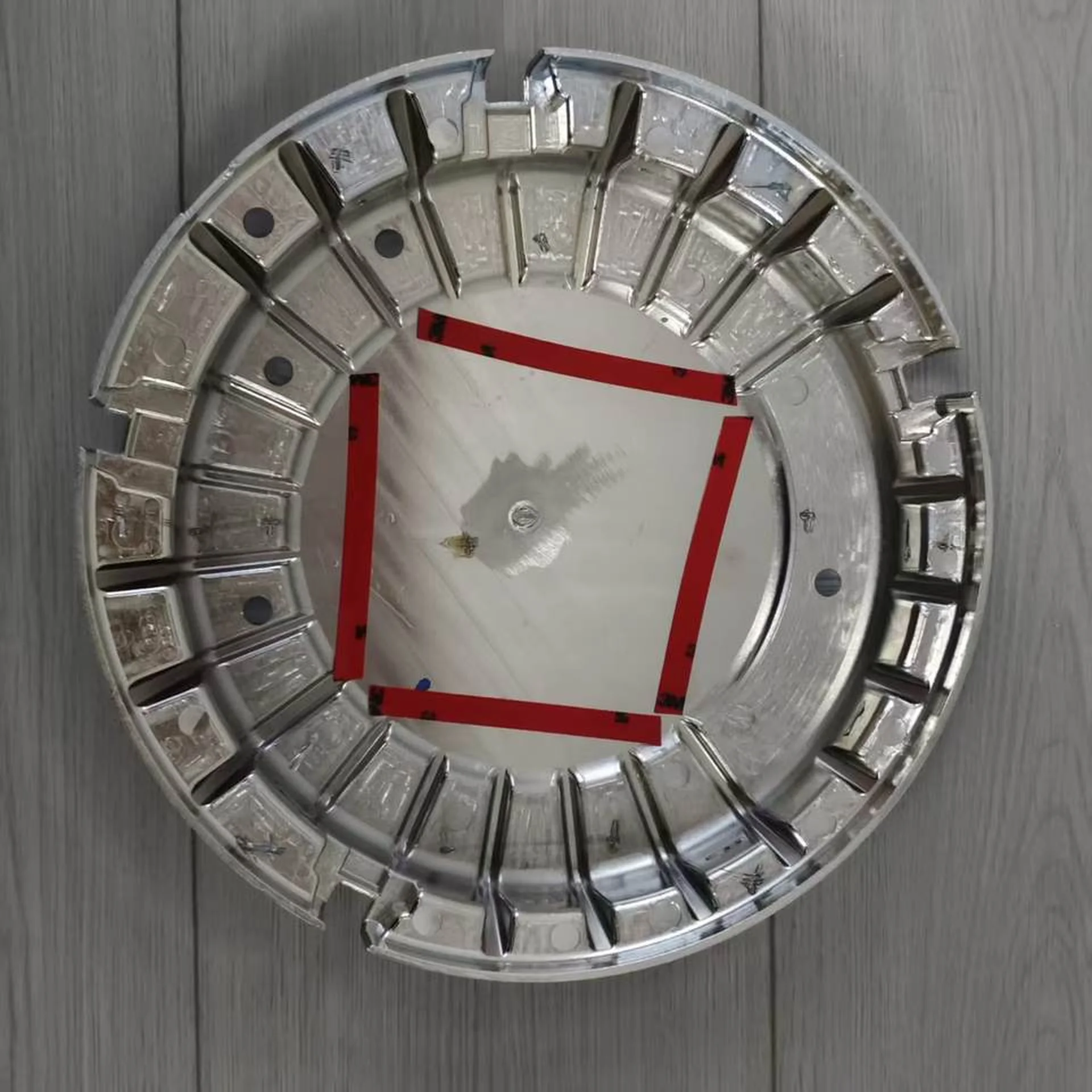 Chrome Plastic Air Filter Cover for Hino Dominator 500 / New 500