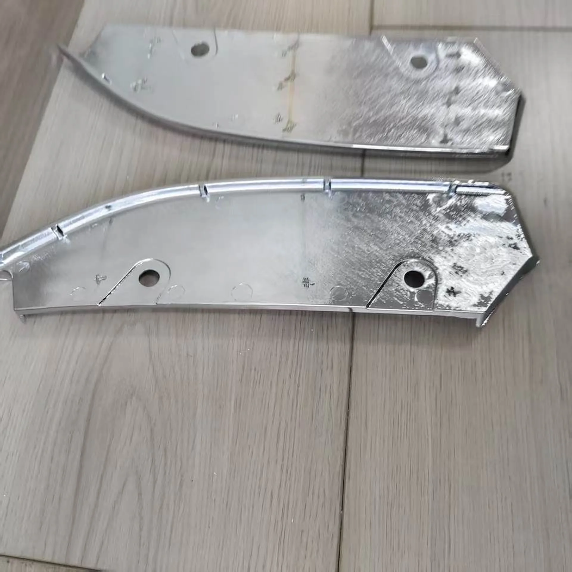 Chrome / Black Plastic Bumper for Hino New Mega 700