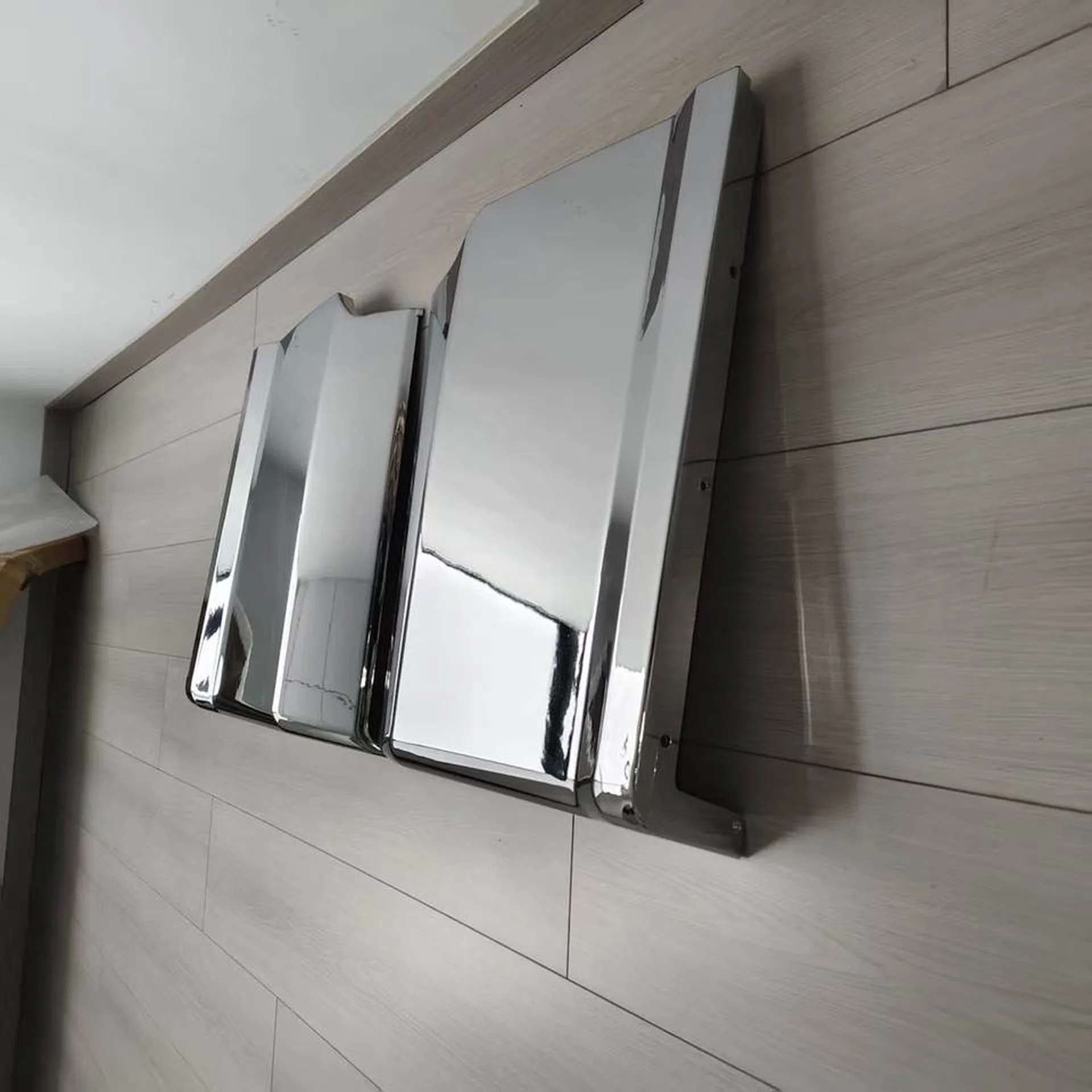 54*44CM Chrome Plastic Front Panel / Garnish for Isuzu Giga 2017
