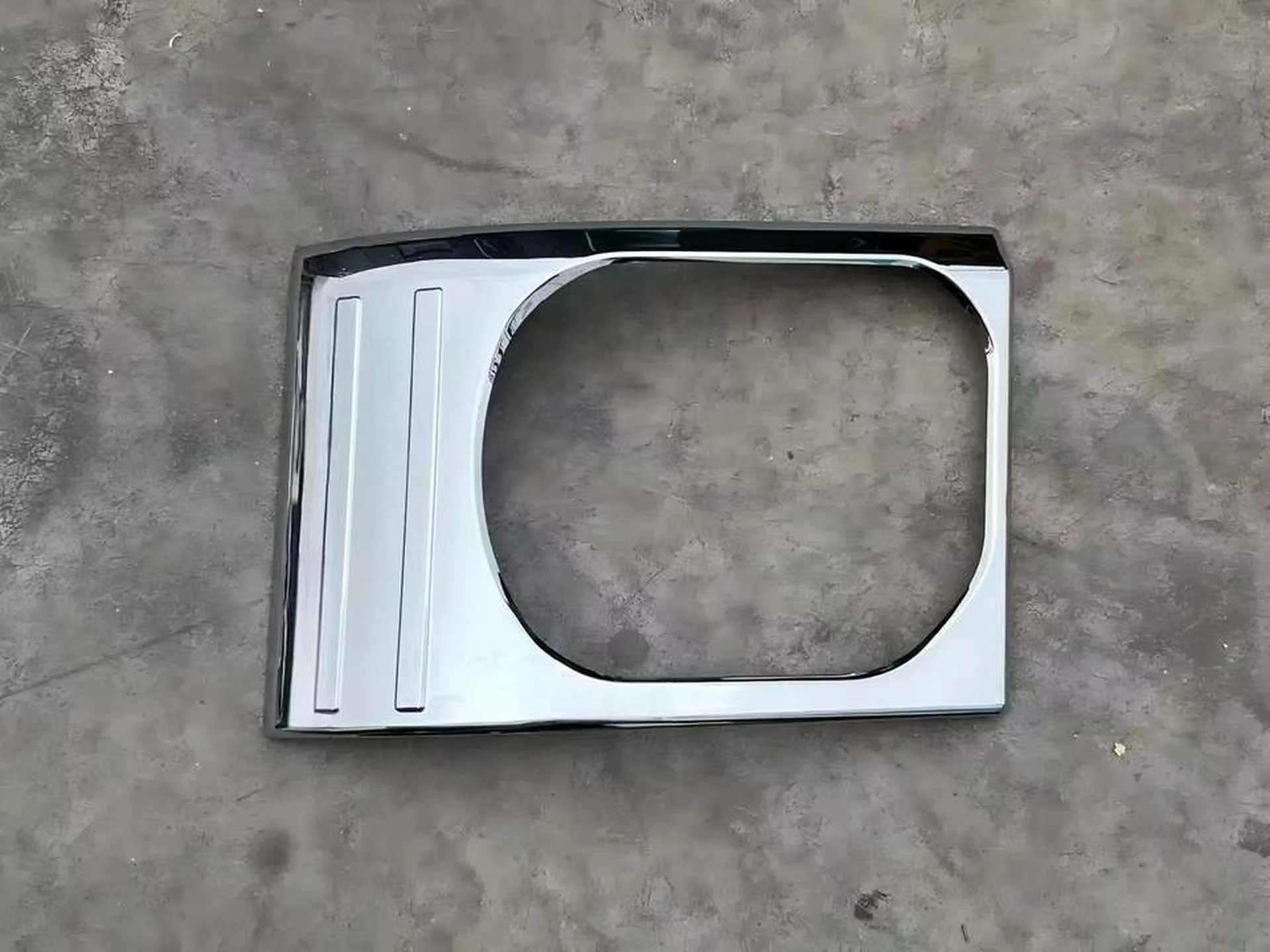 Chrome Plastic Head Lamp for Isuzu NPR 700P