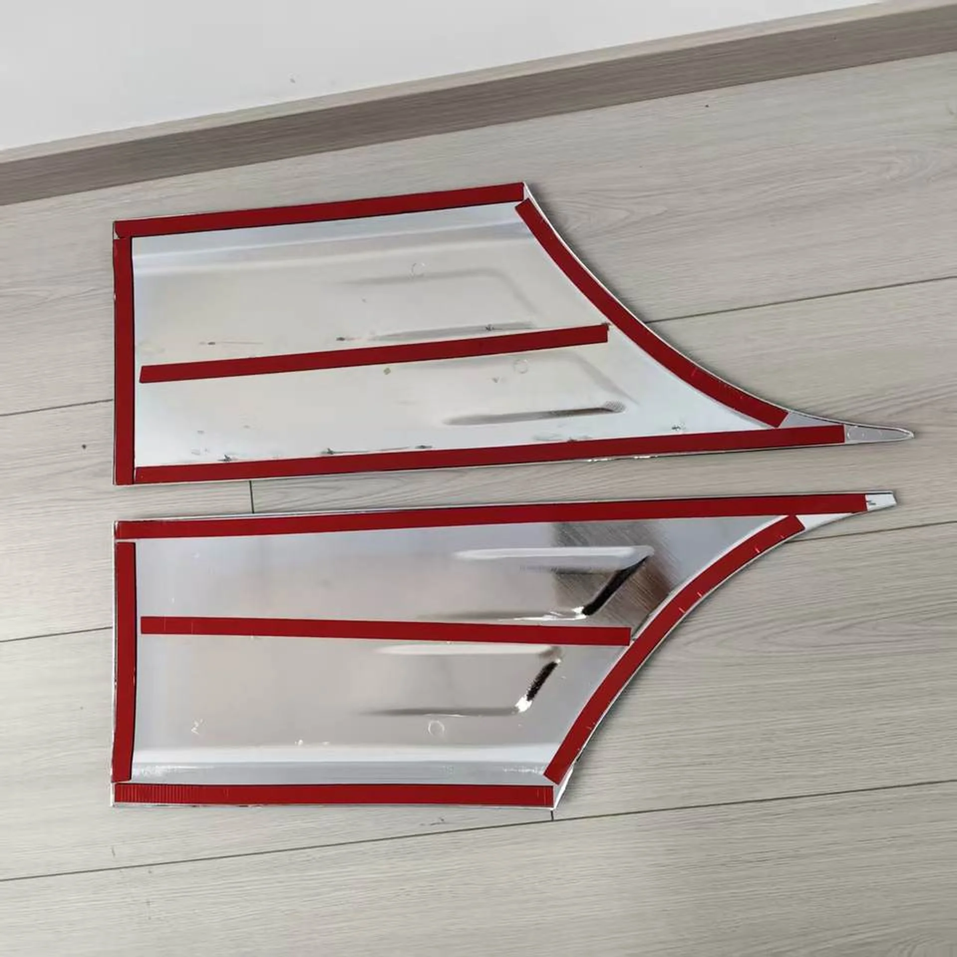 Chrome Plastic Door / Window Trim for Mitsubishi Canter 2007