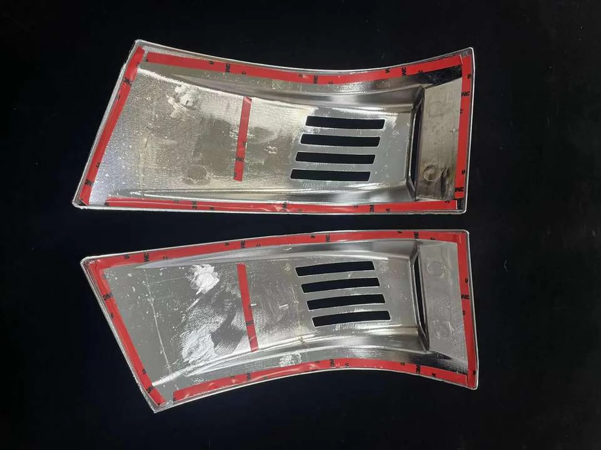 Chrome Plastic Lamp Cover for Mitsubishi Canter 2010
