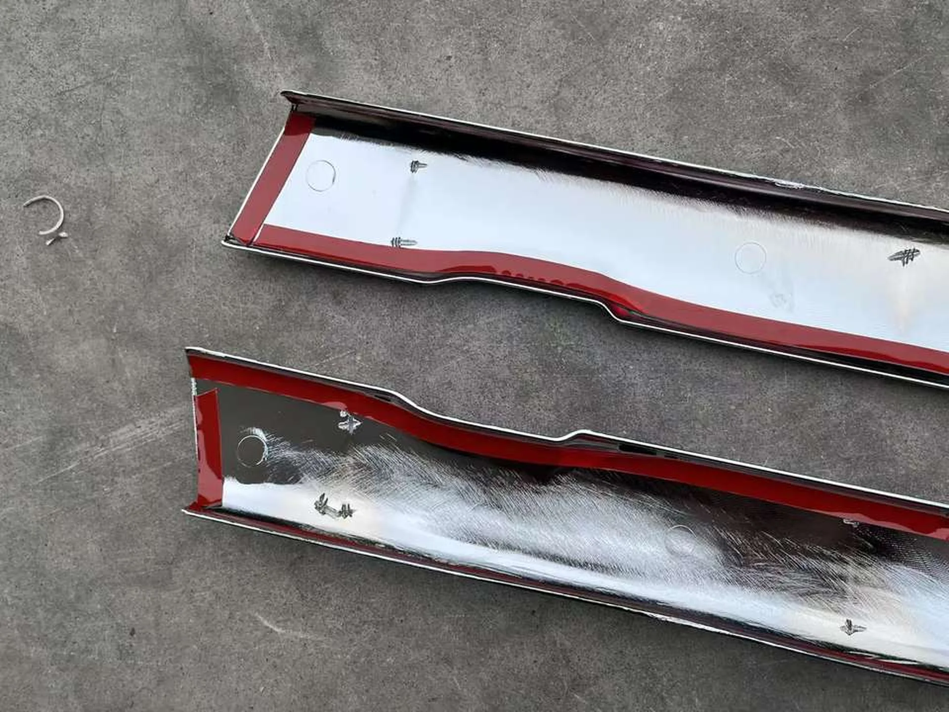 Chrome Plastic Bumper for Mitsubishi Fuso 2017