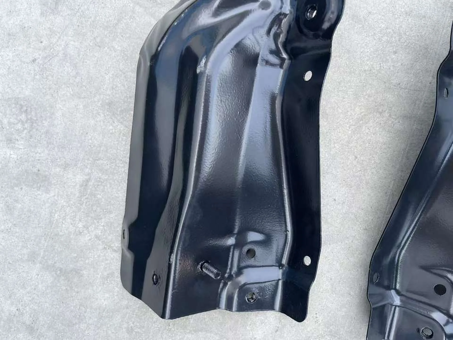 42*18CM Black Metal Step Panel for Hino Victor