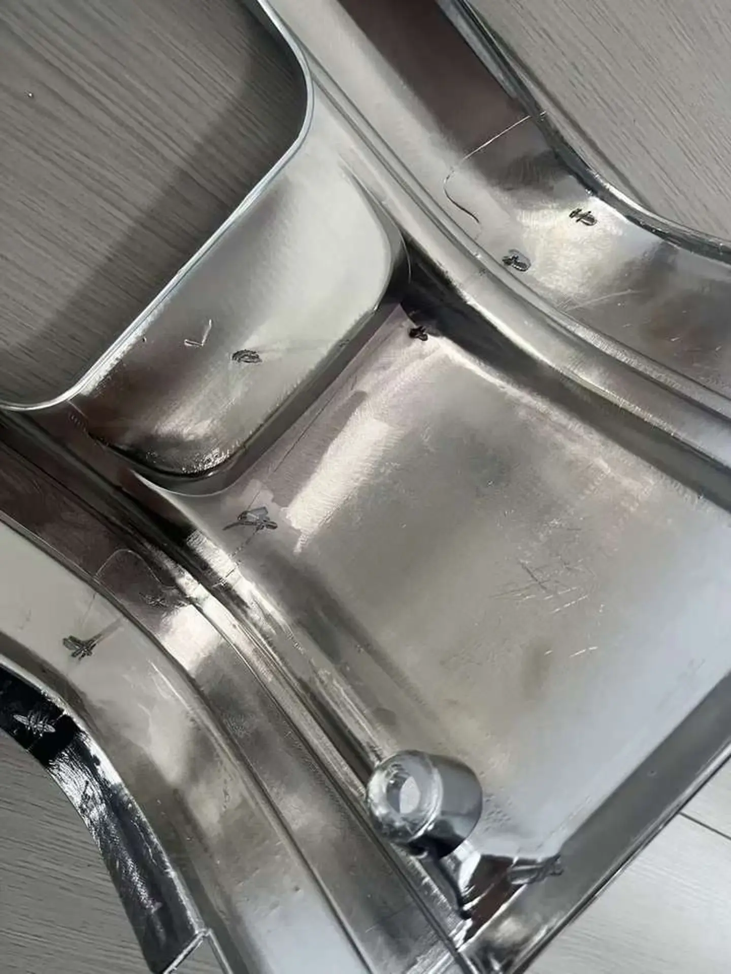 Chrome Plastic Corner Lamp for Daihatsu