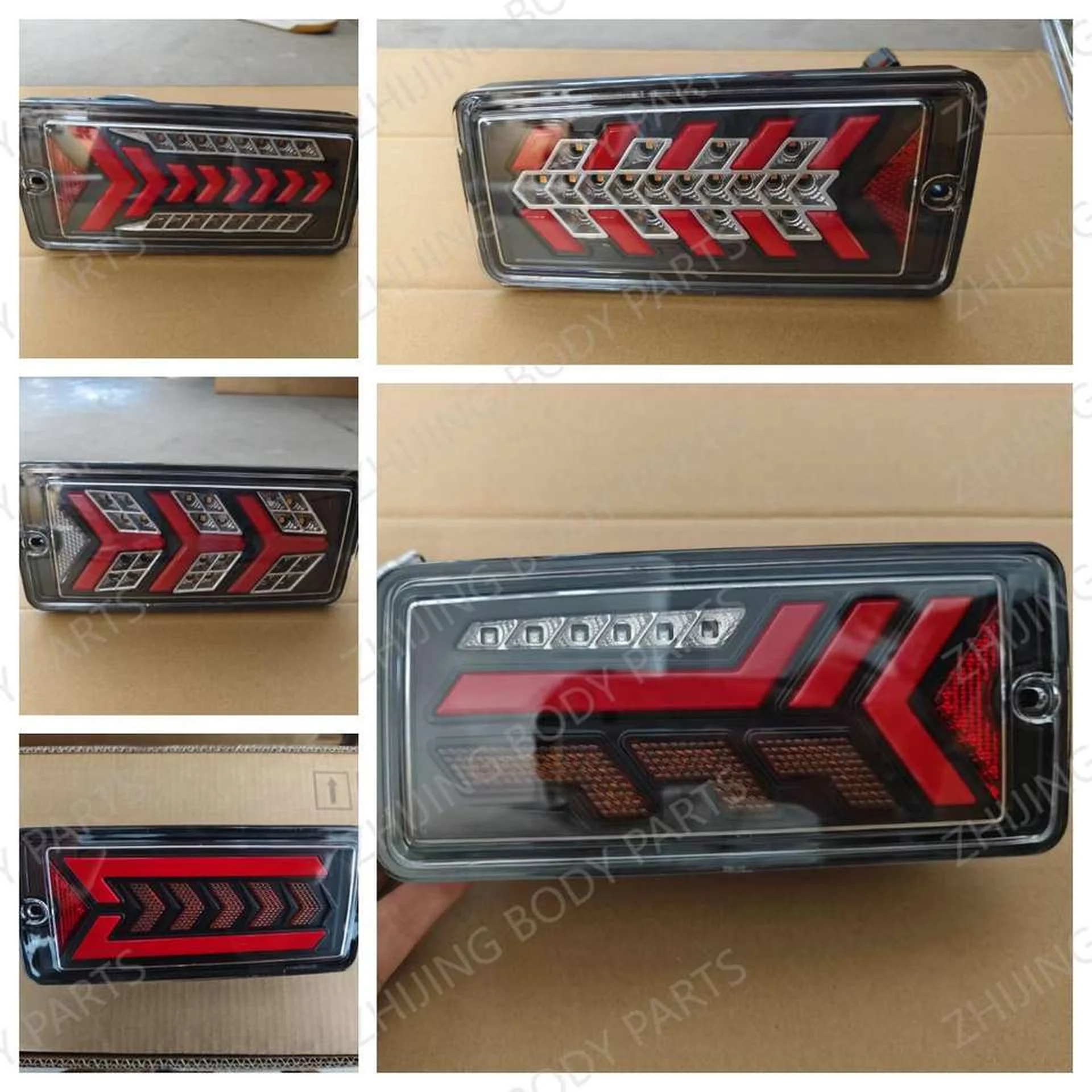 12V24V Black Plastic Tail Light for Daihatsu Hijet