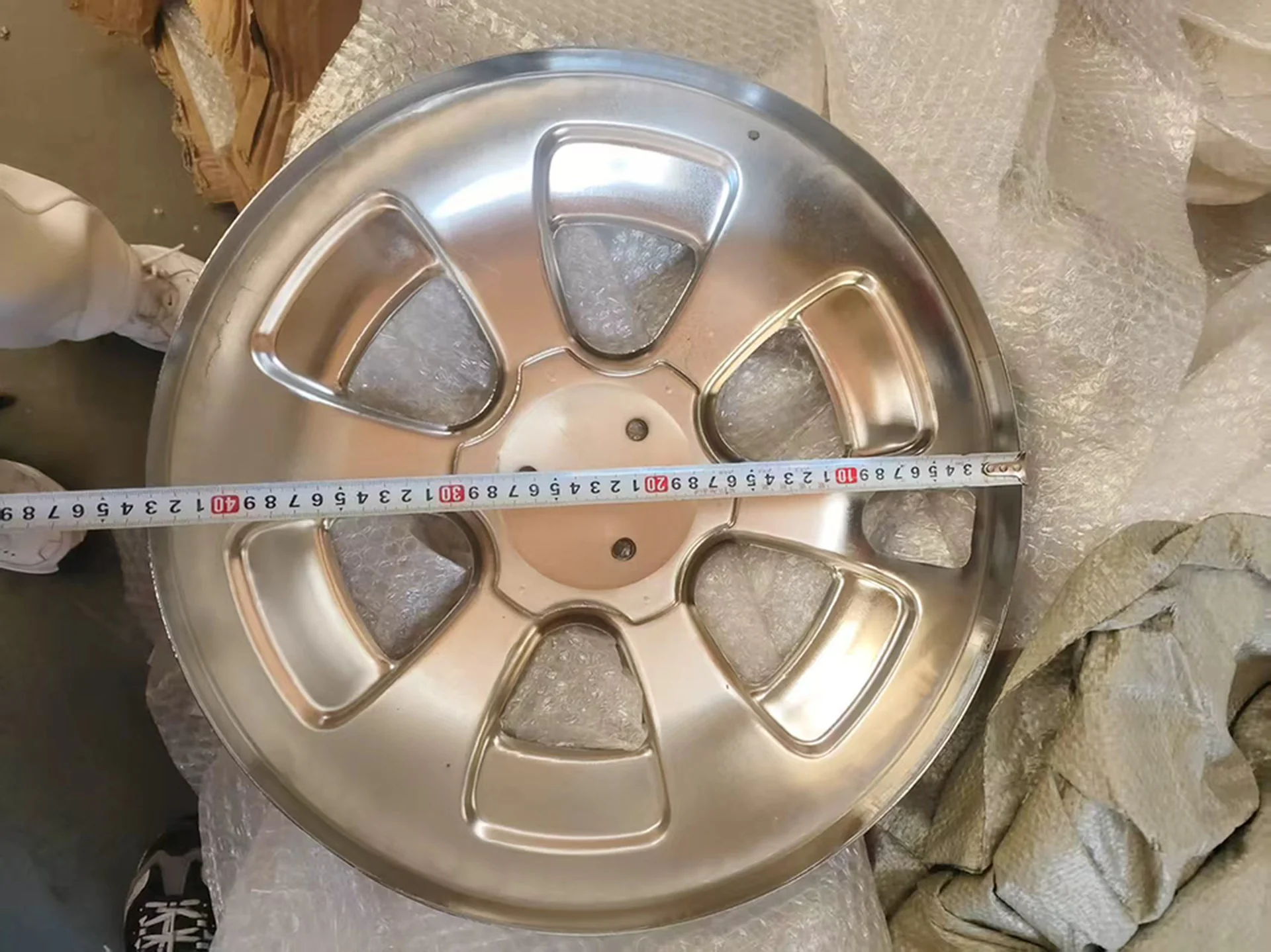 Chrome Stainless Steel / Metal Wheel Cover for Mitsubishi