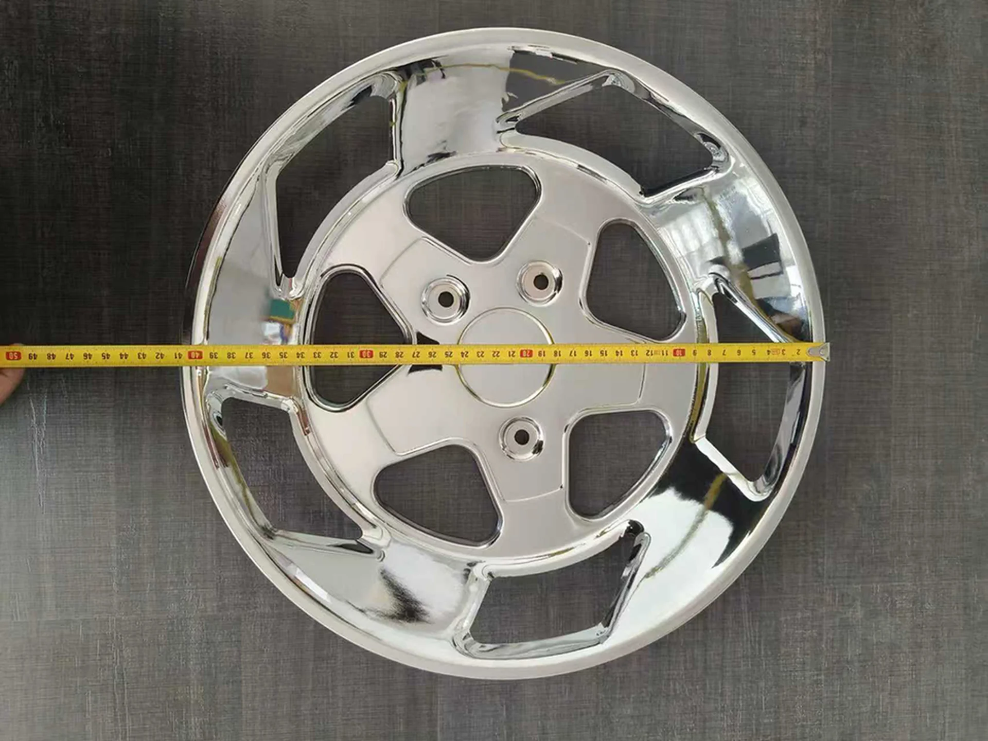Chrome / Silver Stainless Steel / Metal Wheel Cover for Mitsubishi