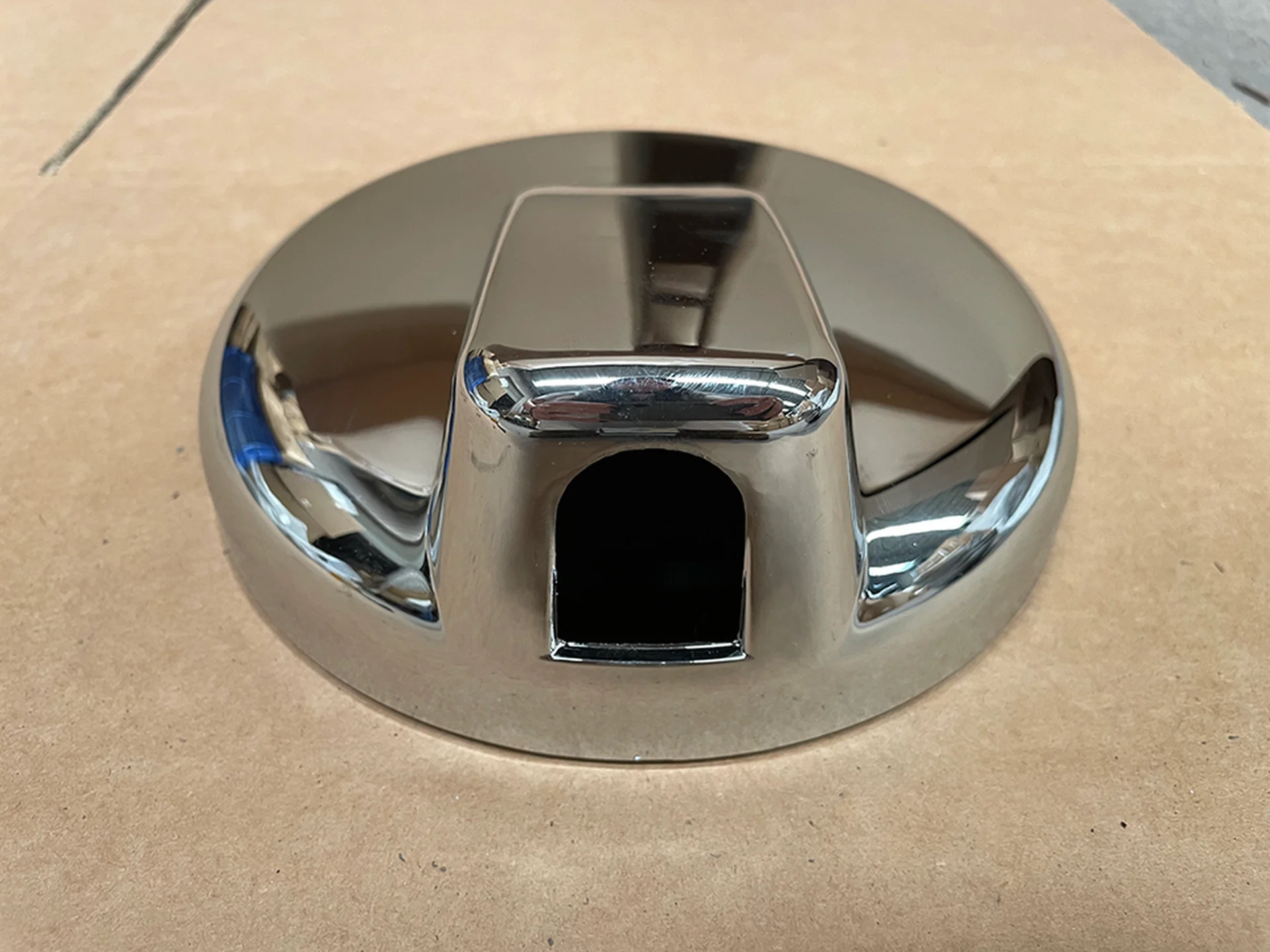 Chrome Plastic Mirror / Mirror Cover for Isuzu NPR 100P