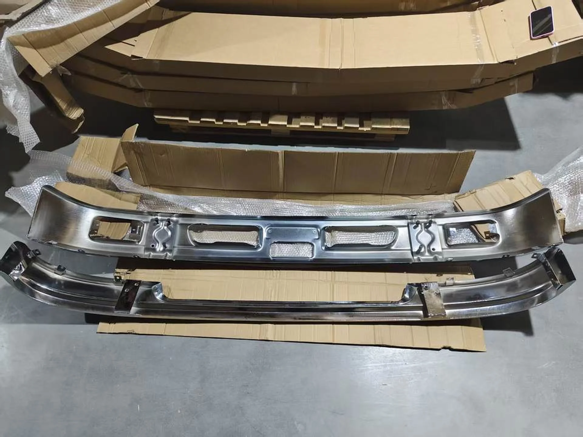 200CM Chrome Metal Bumper for Hino FB4J / FC4J