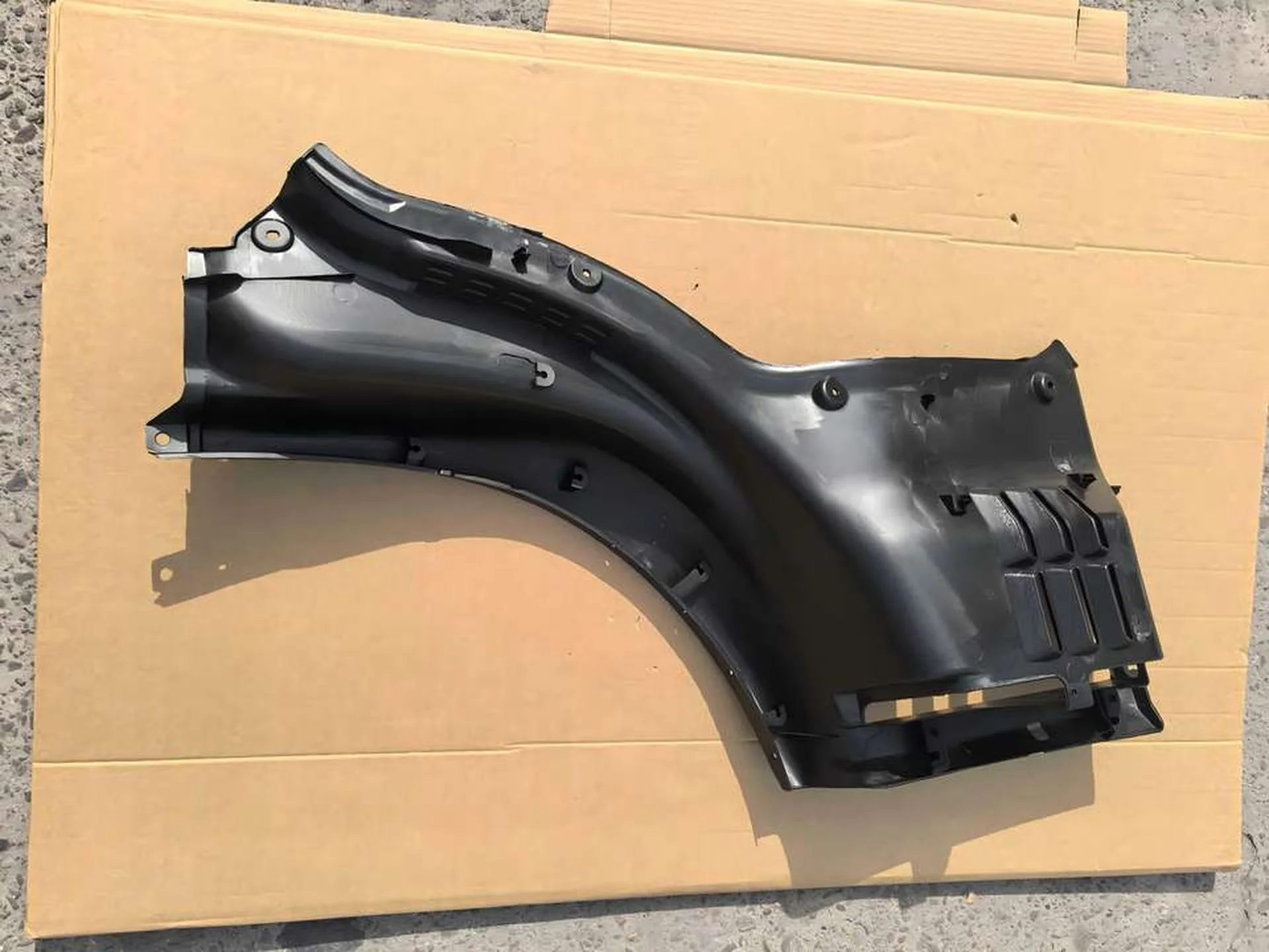 Black ABS Plastic Step Panel for Hino Victor