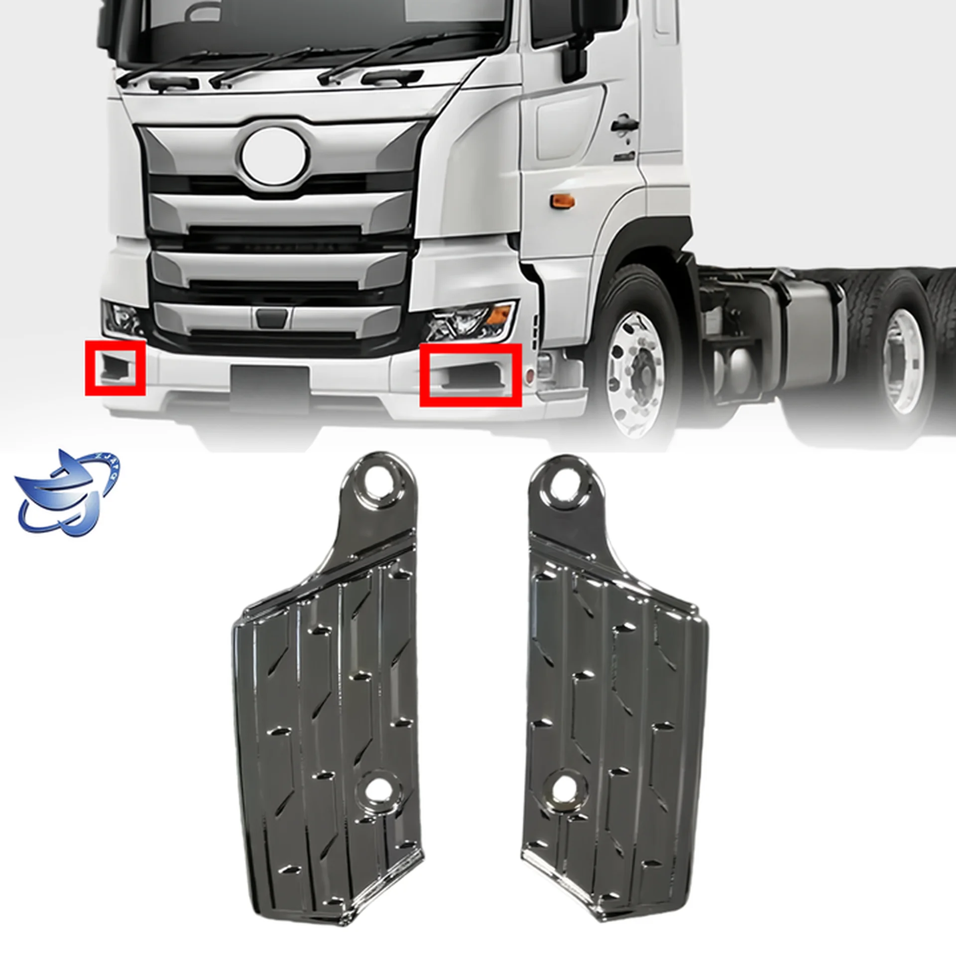 Chrome Plastic Bumper for Hino New Mega 700