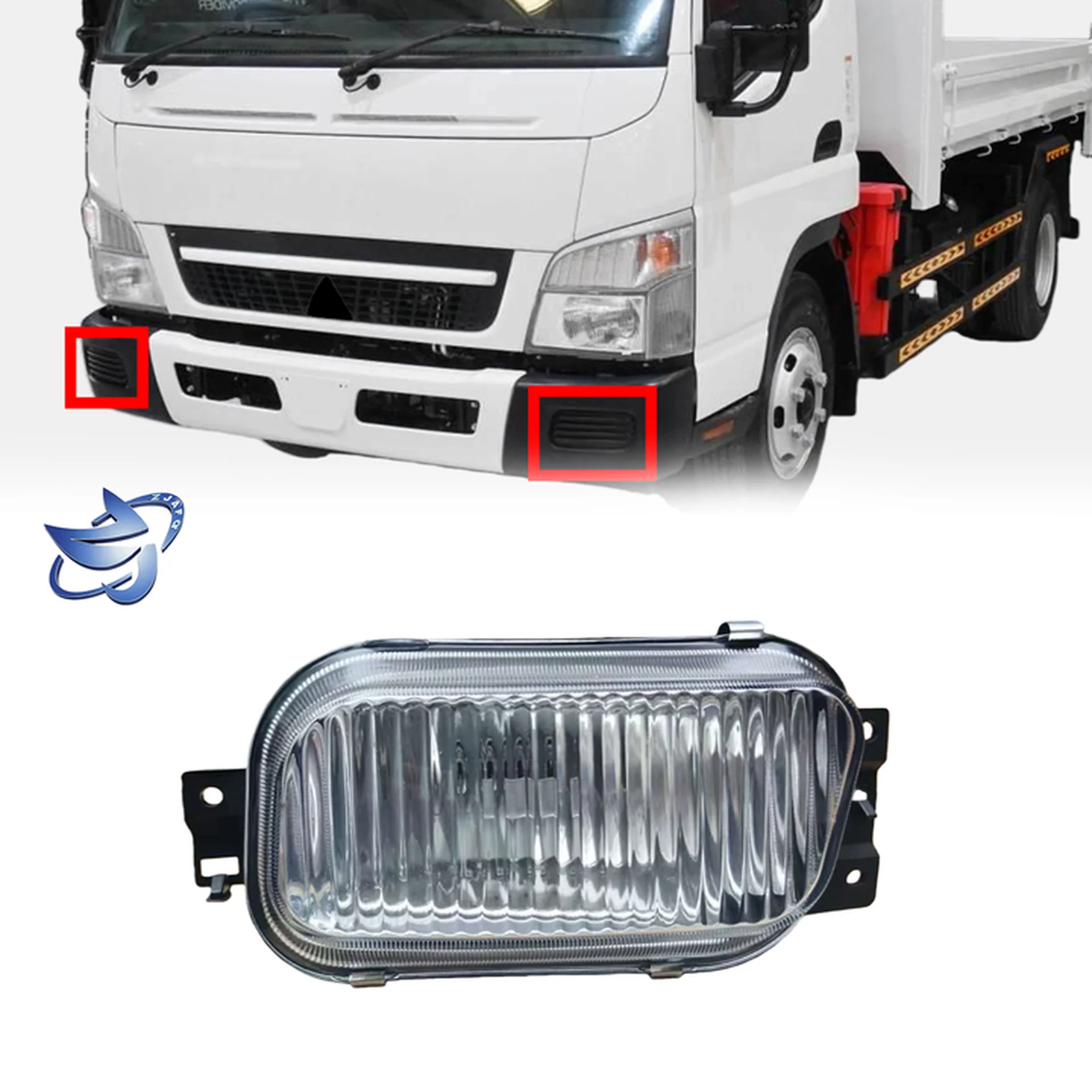 Plastic Fog Lamp for Mitsubishi Canter 2007